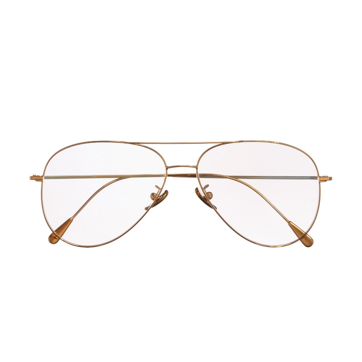 1266 Plated Optical Aviator Glasses