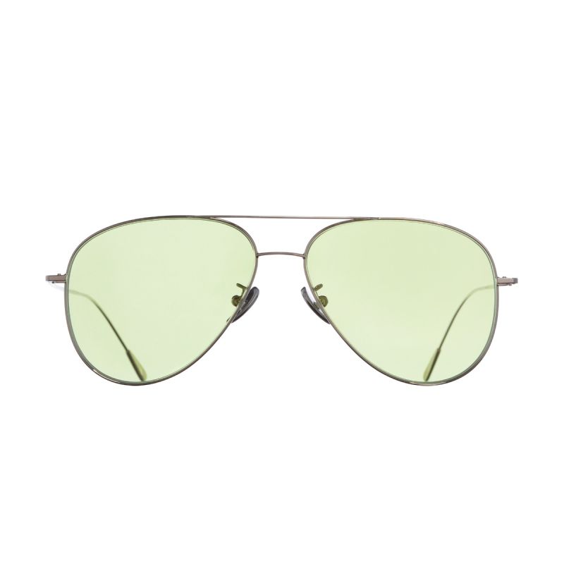 1266 Palladium Plated Aviator Sunglasses