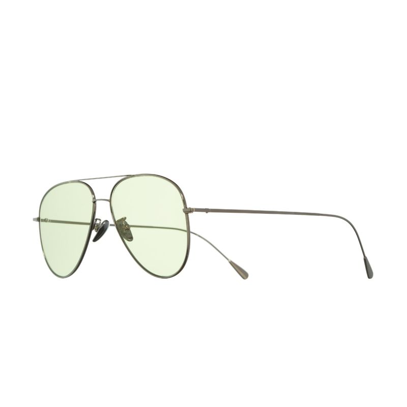 1266 Palladium Plated Aviator Sunglasses