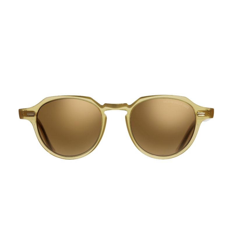 1314 Round Sunglasses-Grad Yellow