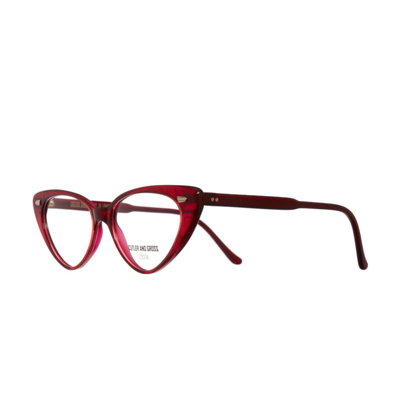 1322 Optical Cat-Eye Glasses-Red Lipstick