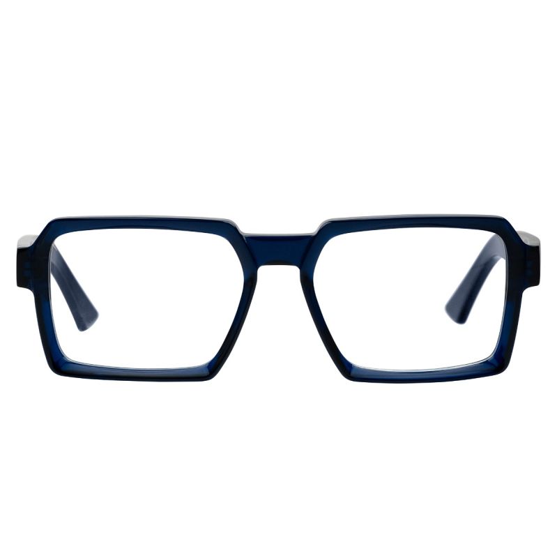 1385 Optical Square Glasses-Classic Navy Blue