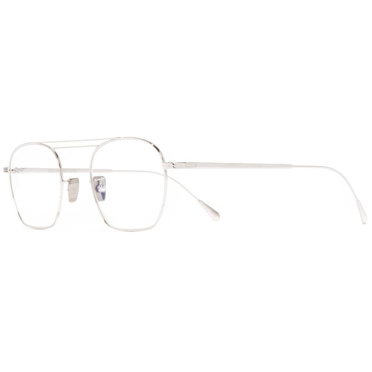 0004 Aviator Optical Glasses-18K Rhodium