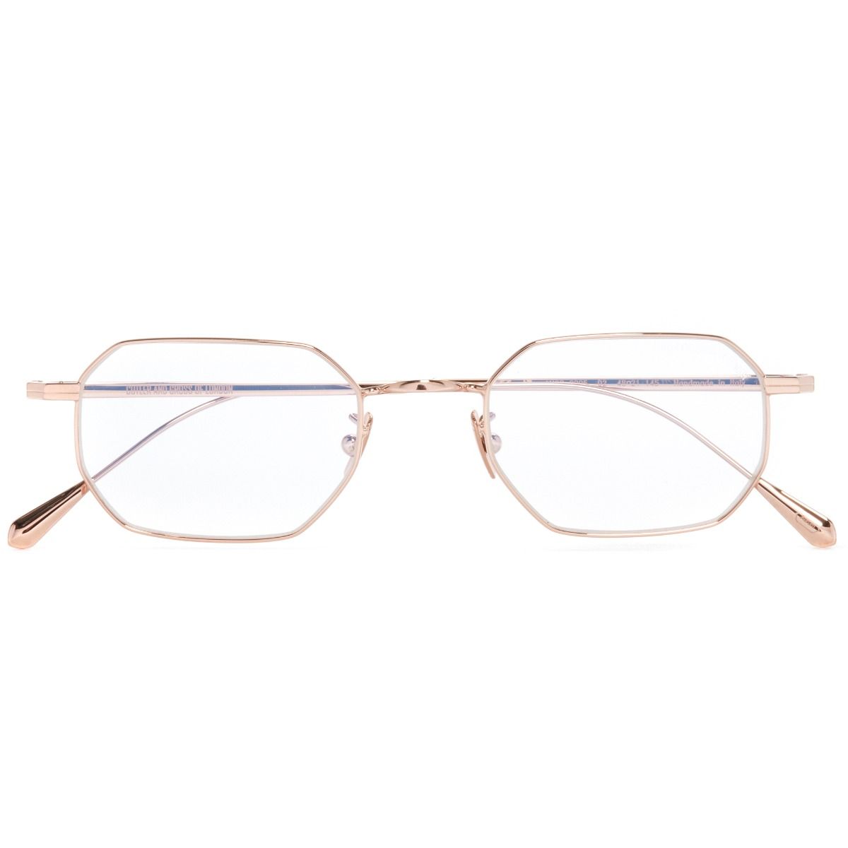 0005 Round Optical Glasses-18K Rose Gold