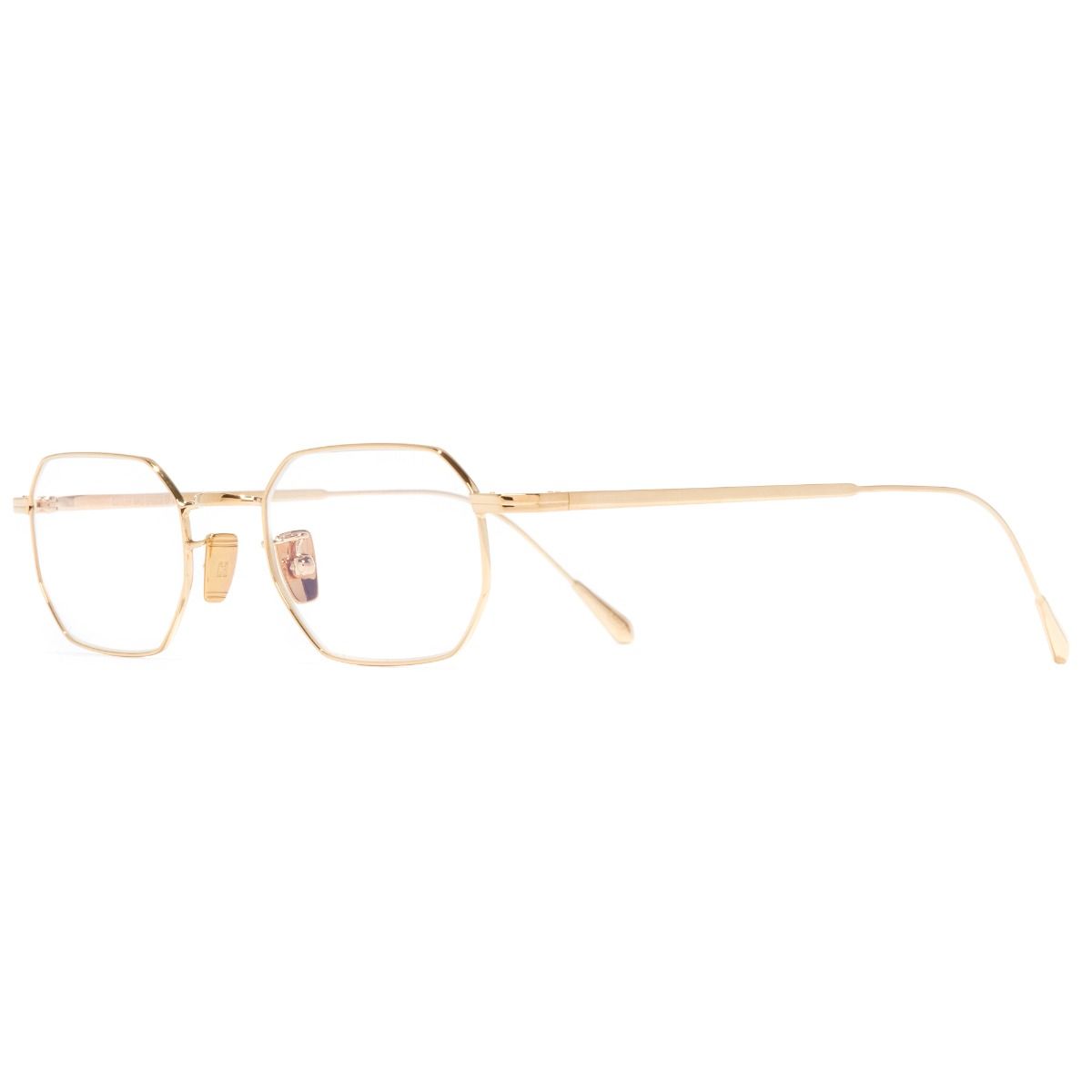 0005 Round Optical Glasses-18K Gold