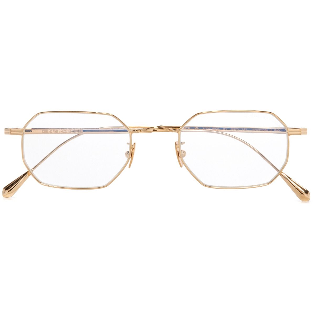 0005 Round Optical Glasses-18K Gold