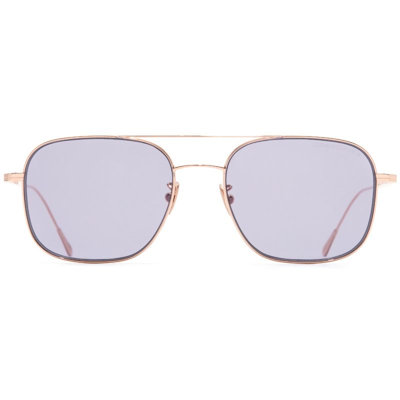 0003 Aviator Sunglasses-18K Rose Gold 