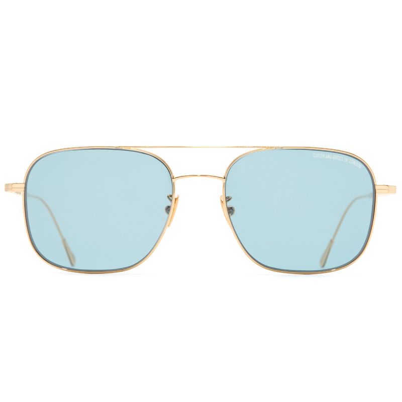 0003 Aviator Sunglasses-18K Gold