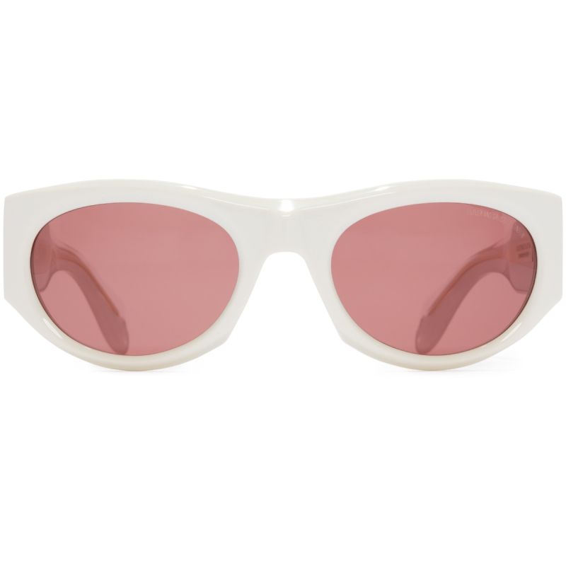 9276 Limited Edition Wrap Sunglasses-White Ivory