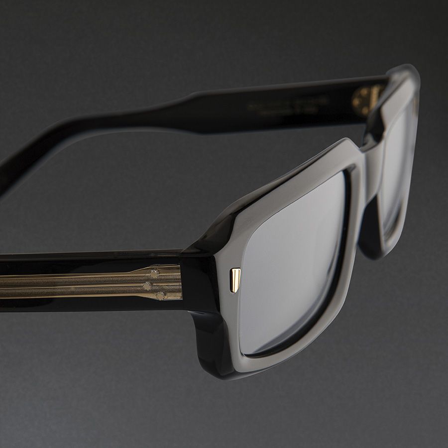 9495 Limited Edition Rectangle Sunglasses-Black