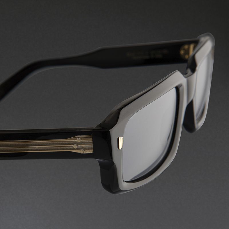 9495 Limited Edition Rectangle Sunglasses Black