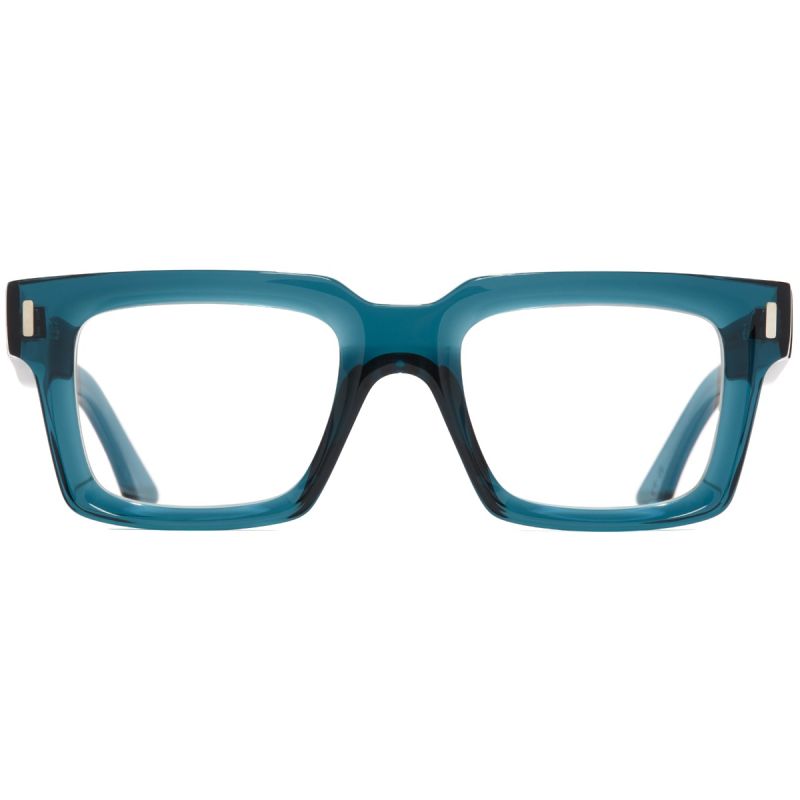 1386 Optical Square Glasses-Deep Teal