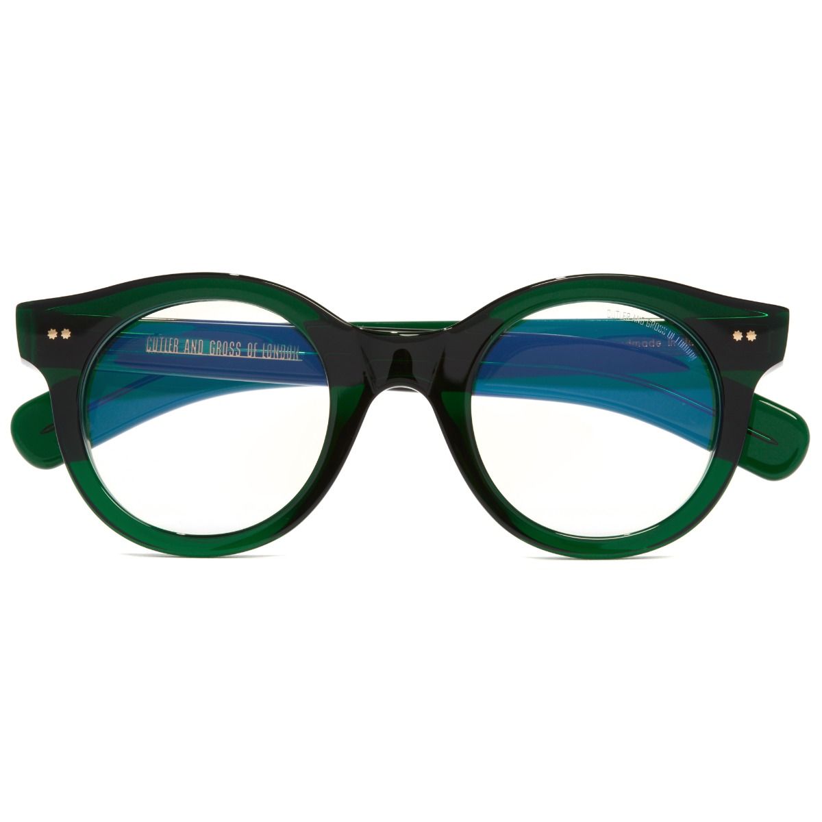 1390 Colour Studio Round Optical Glasses-Emerald