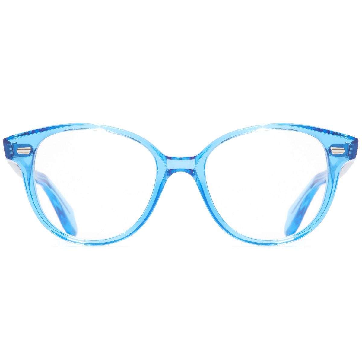 1400 Colour Studio Round Optical Glasses-Blue Crystal