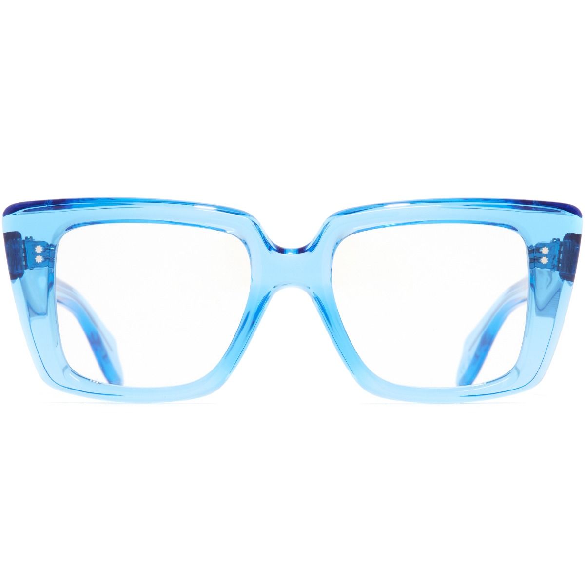 1401 Colour Studio Cat Eye Optical Glasses-Blue Crystal