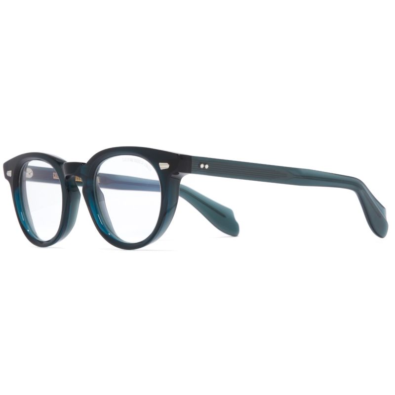 1405 Round Optical Glasses-Opal Teal