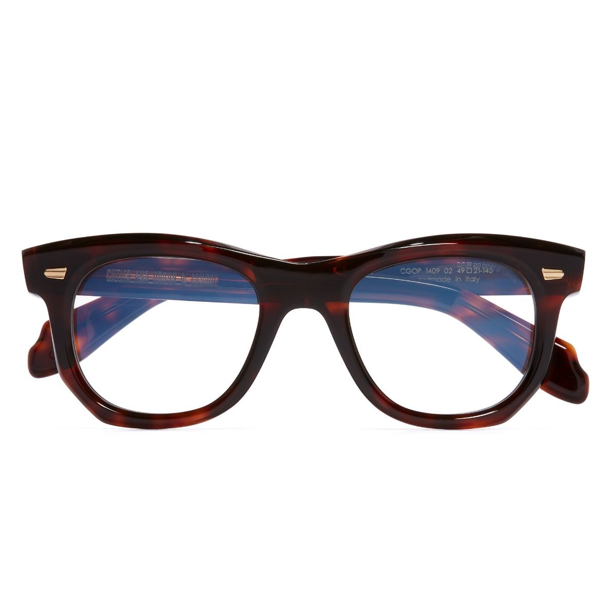 1409 Round Optical Glasses-Dark Turtle