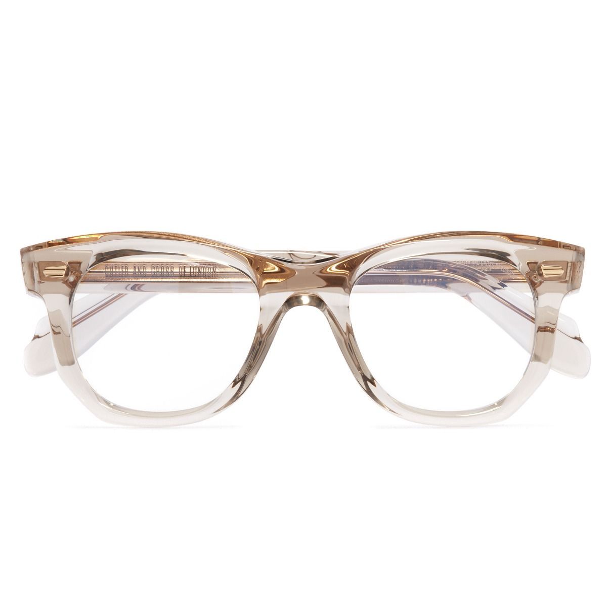 1409 Round Optical Glasses-Sand Crystal