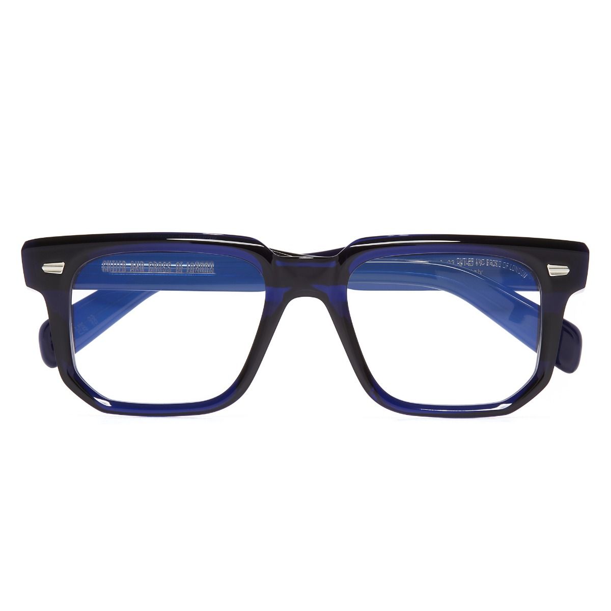 1410 Square Optical Glasses-Classic Navy Blue