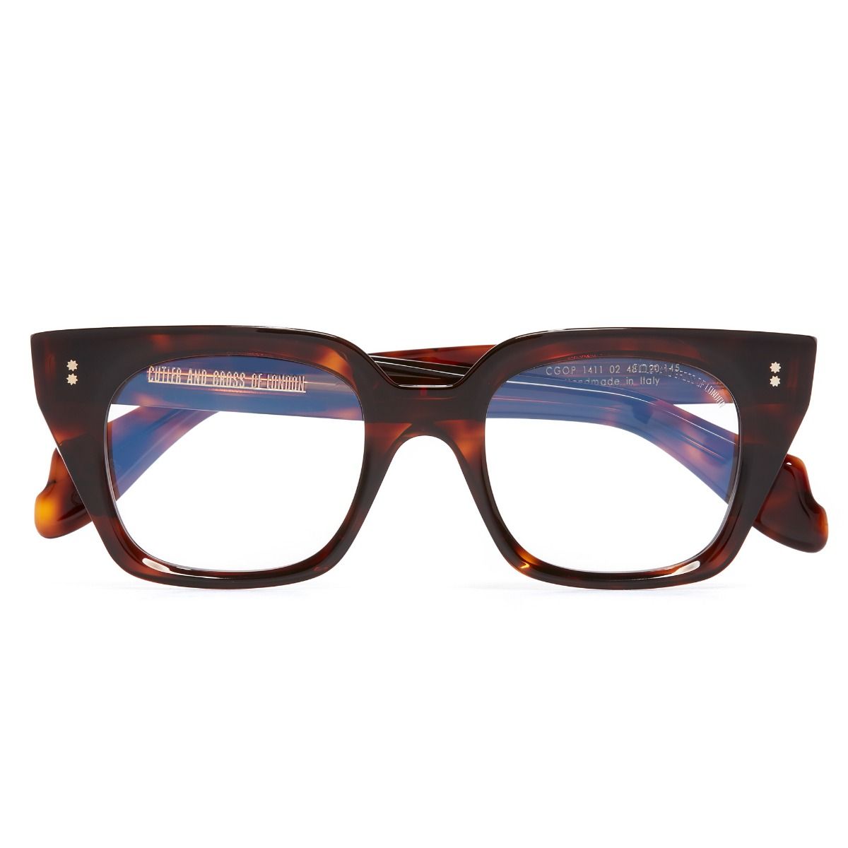 1411 Cat Eye Optical Glasses-Dark Turtle