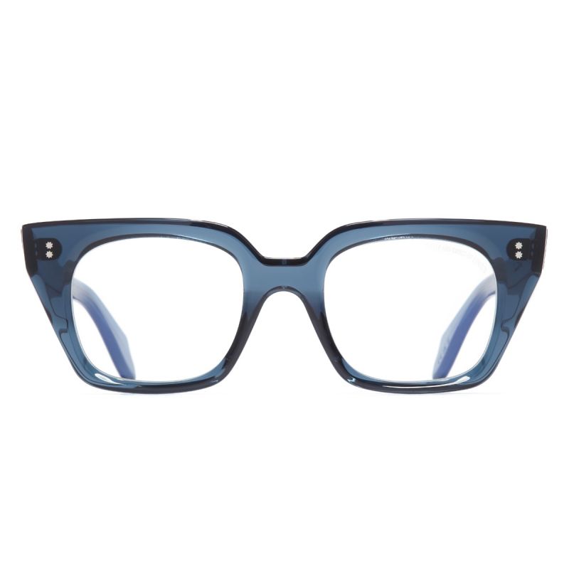 1411 Cat Eye Optical Glasses-Deep Blue