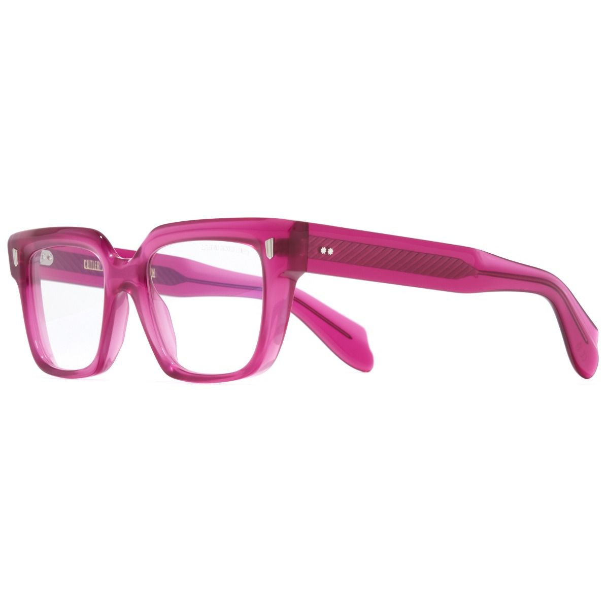 9347 Colour Studio Square Optical Glasses-Opal Fuchsia