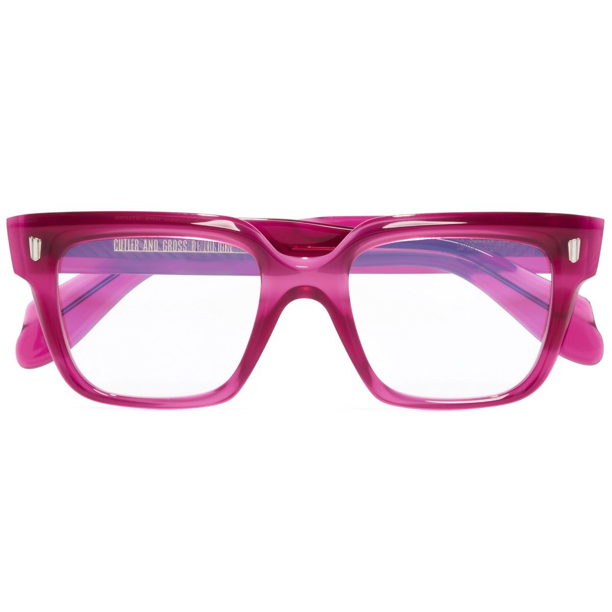 9347 Colour Studio Square Optical Glasses-Opal Fuchsia