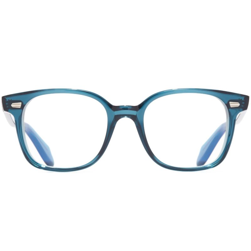 9990 Round Optical Glasses-Dark Teal