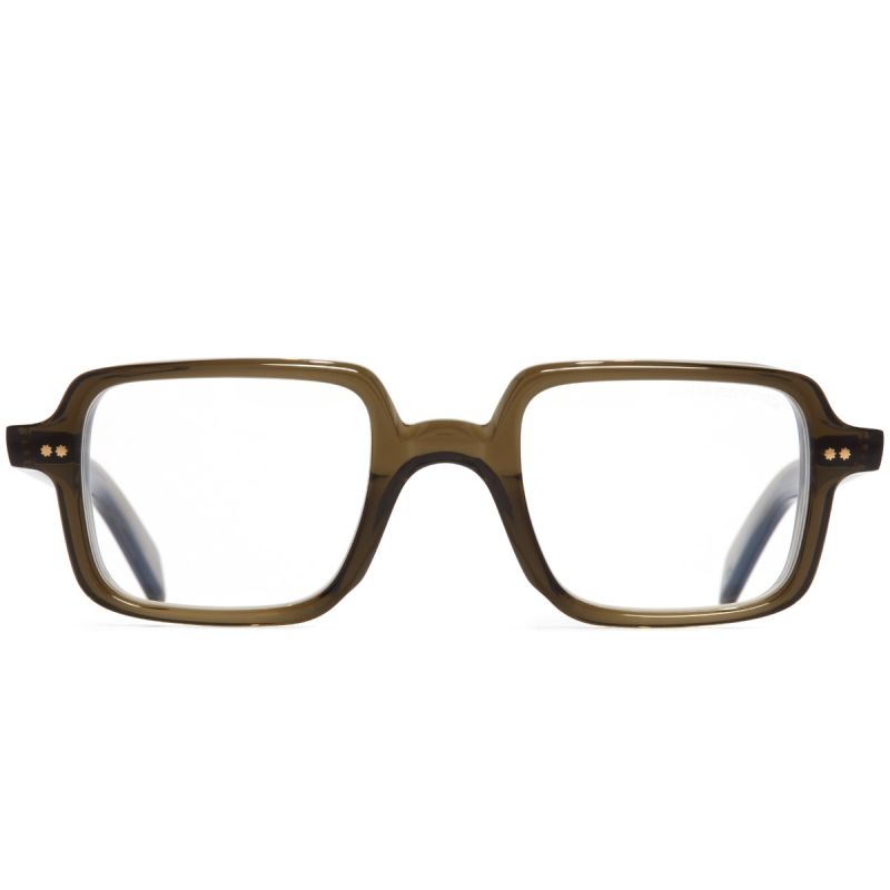 GR02 Rectangle Optical Glasses-Olive