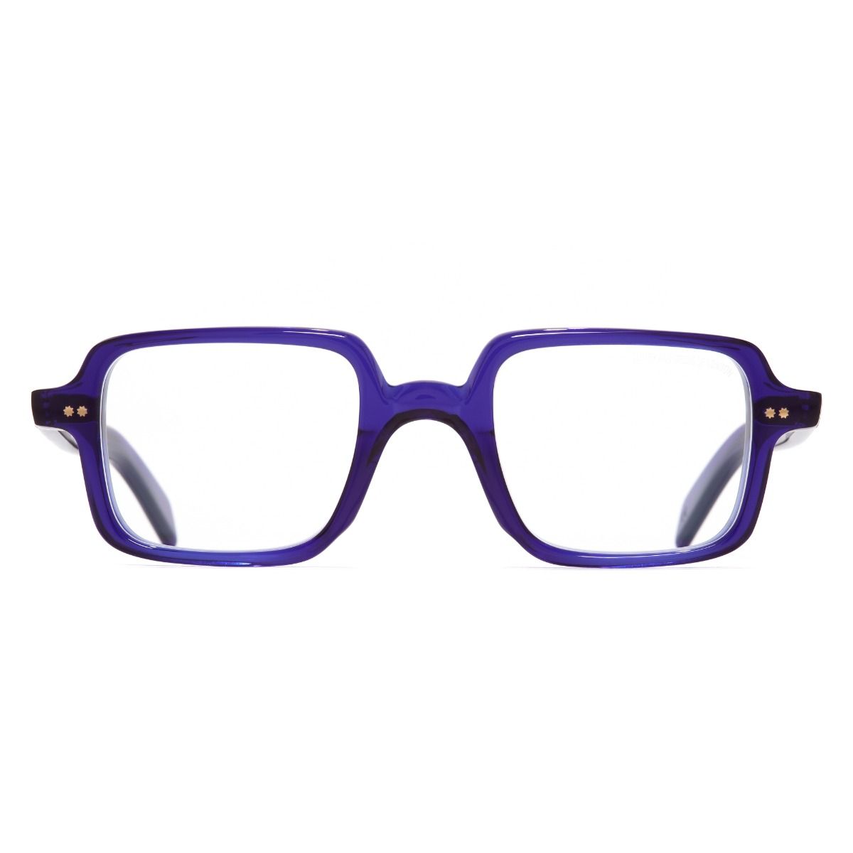 GR02 Colour Studio Rectangle Glasses-Ink