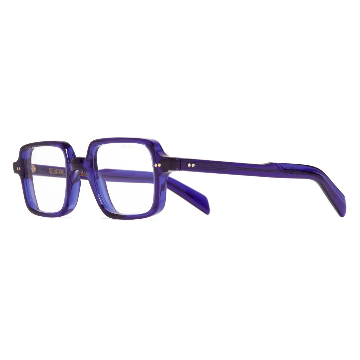 GR02 Colour Studio Rectangle Glasses-Ink