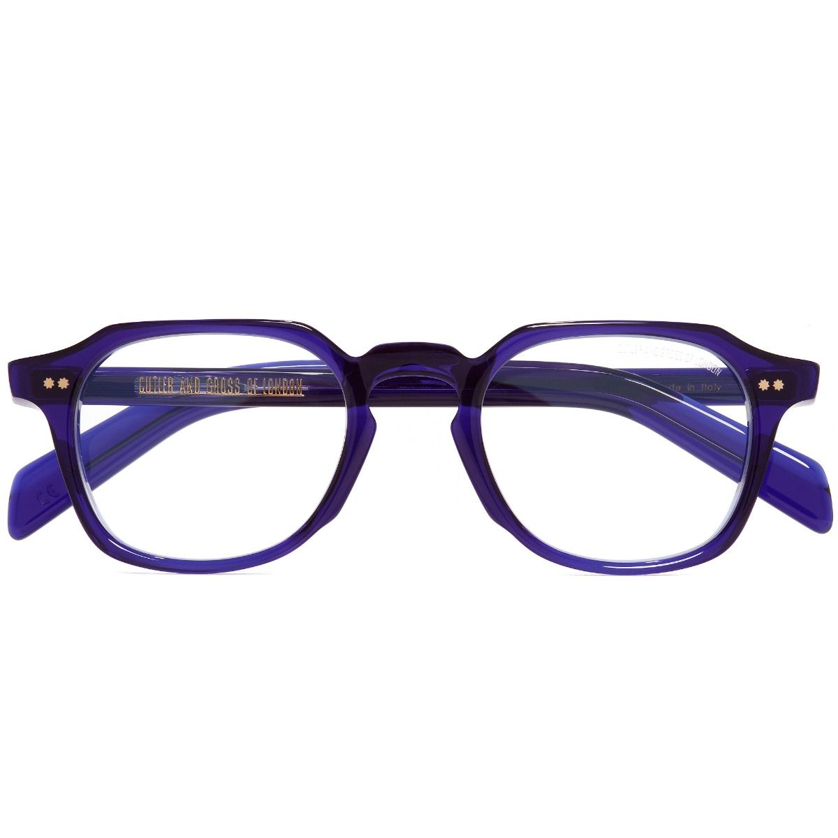 GR03 Colour Studio Square Glasses-Ink