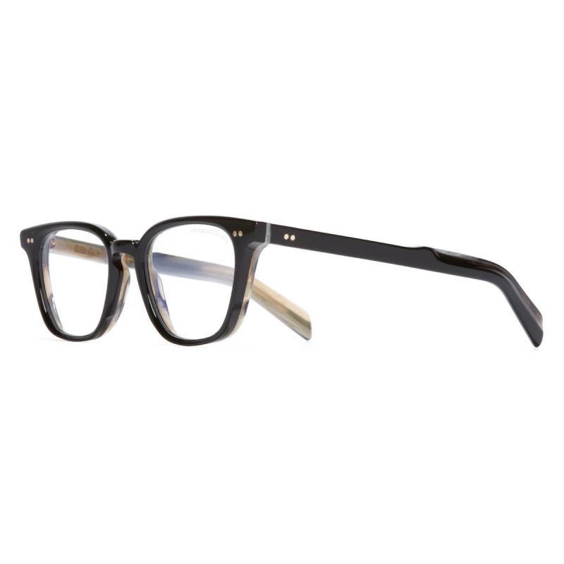 GR05 Cat Eye Optical Glasses-Black on Horn