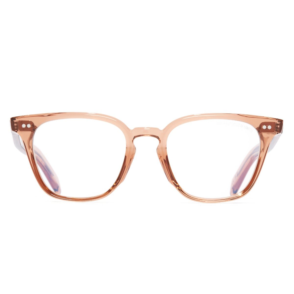 GR05 Cat Eye Optical Glasses-Crystal Peach