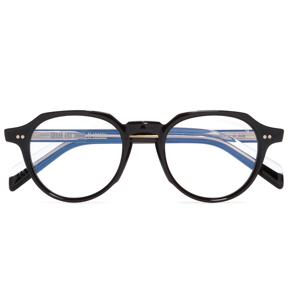 GR06 Round Optical Glasses-Black