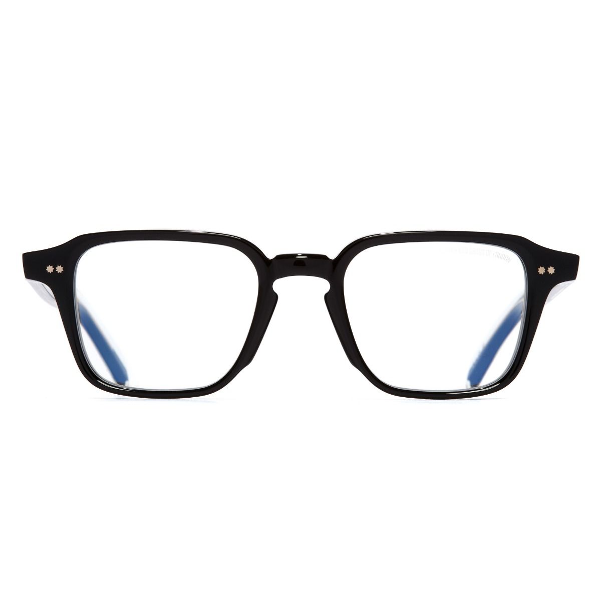 GR07 Square Glasses-Black