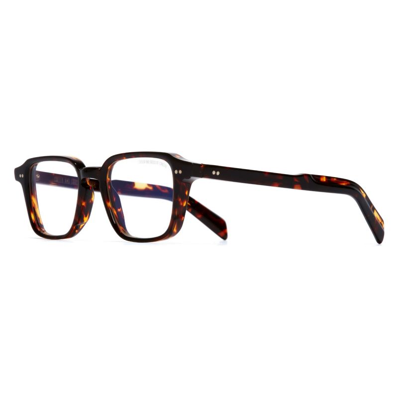 GR07 Square Glasses-Dark Turtle