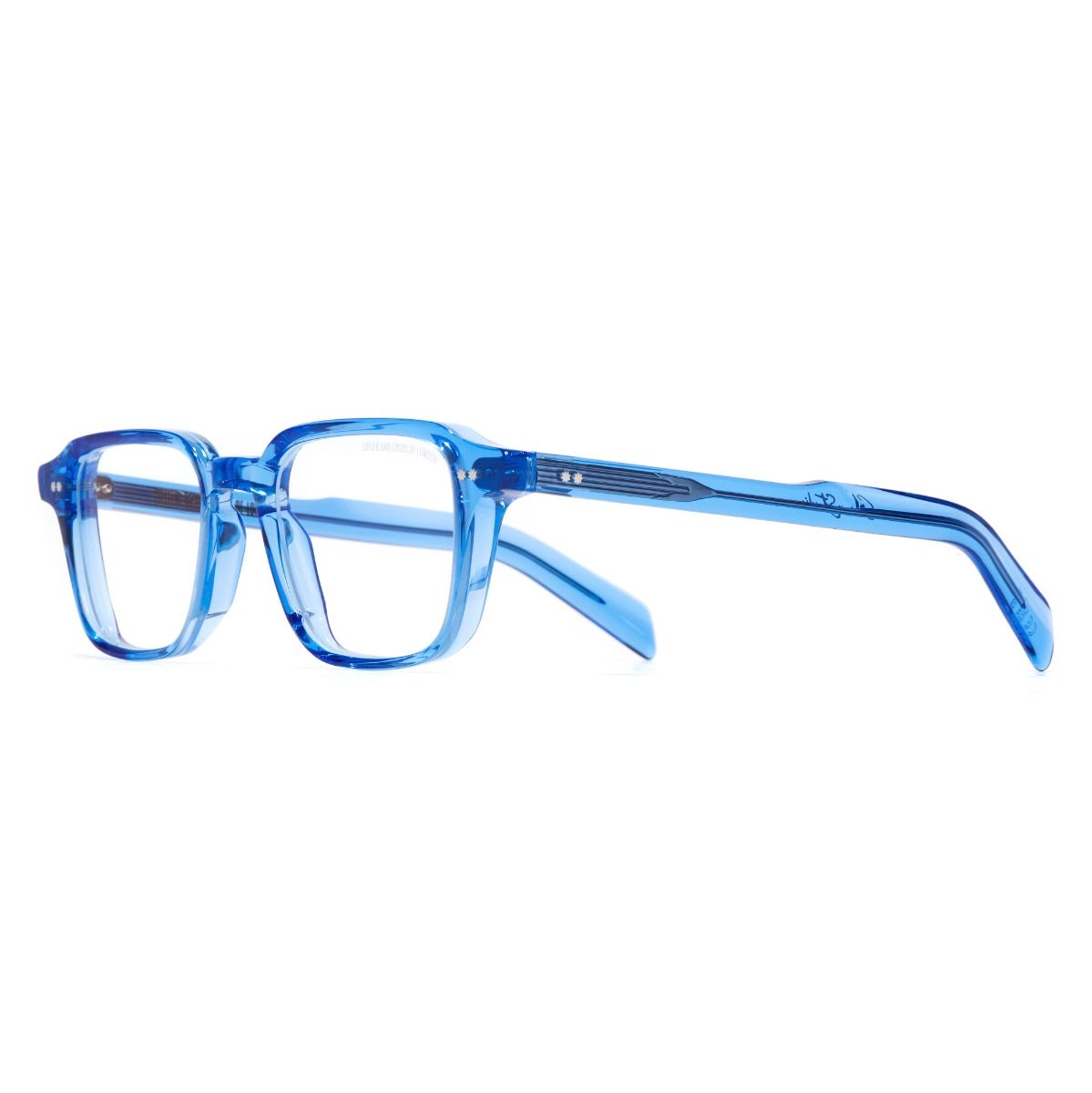 GR07 Colour Studio Square Optical Glasses-Blue Crystal