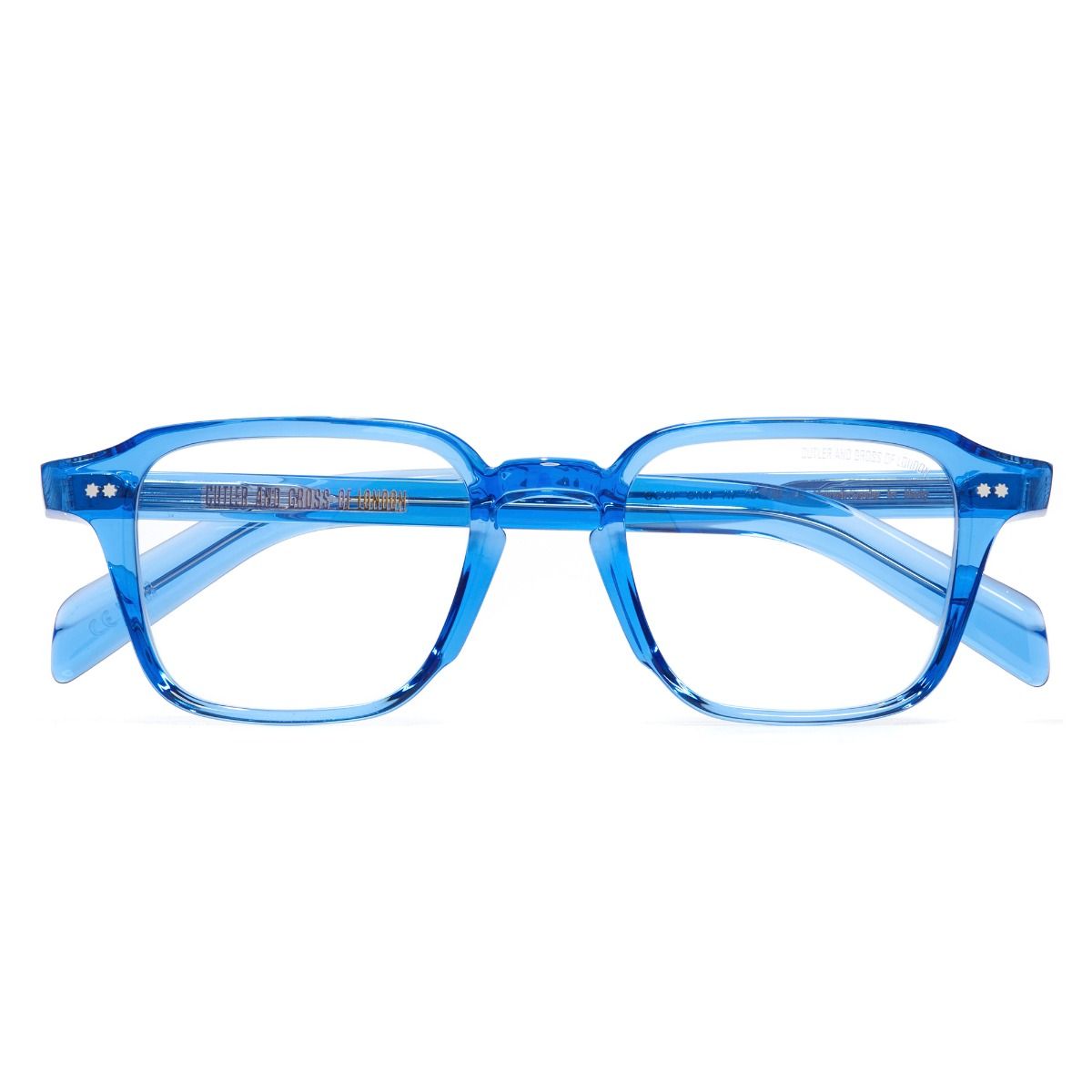 GR07 Colour Studio Square Optical Glasses-Blue Crystal