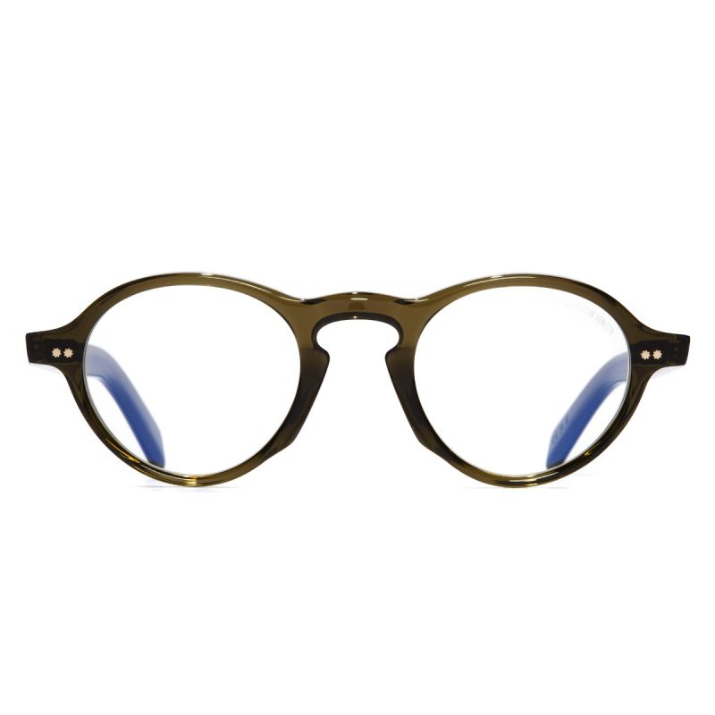 GR08 Round Optical Glasses-Olive