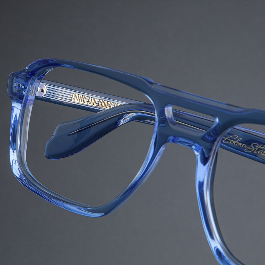 1394 Colour Studio Aviator Optical Glasses-Blue Crystal