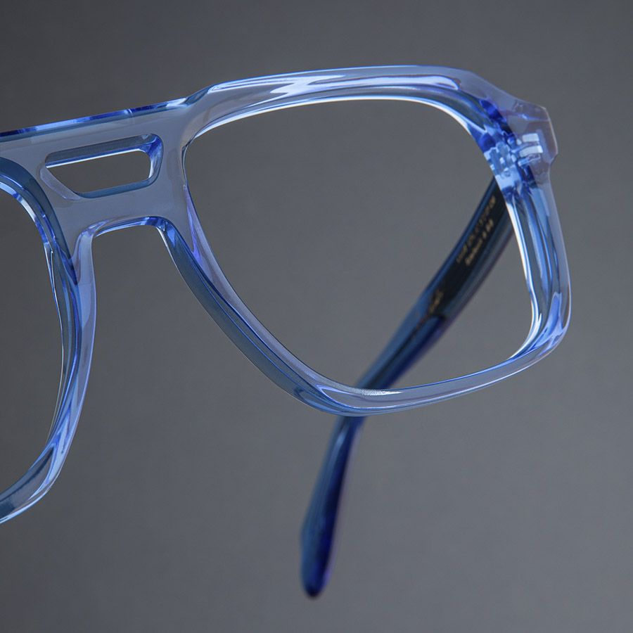 1394 Colour Studio Aviator Optical Glasses-Blue Crystal