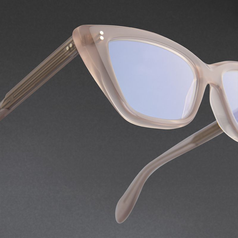 9241 Cat Eye Optical Glasses-Prawn Cocktail