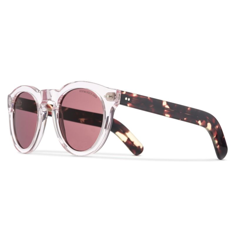 0734 Round Sunglasses-Nude Pink