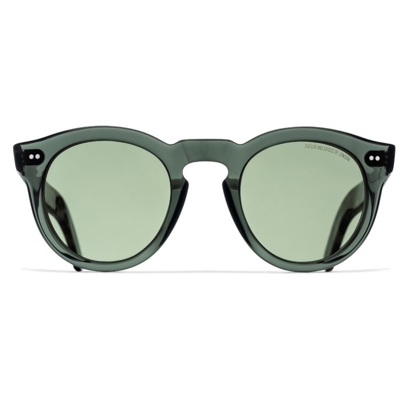 0734 Round Sunglasses-Aviator Blue