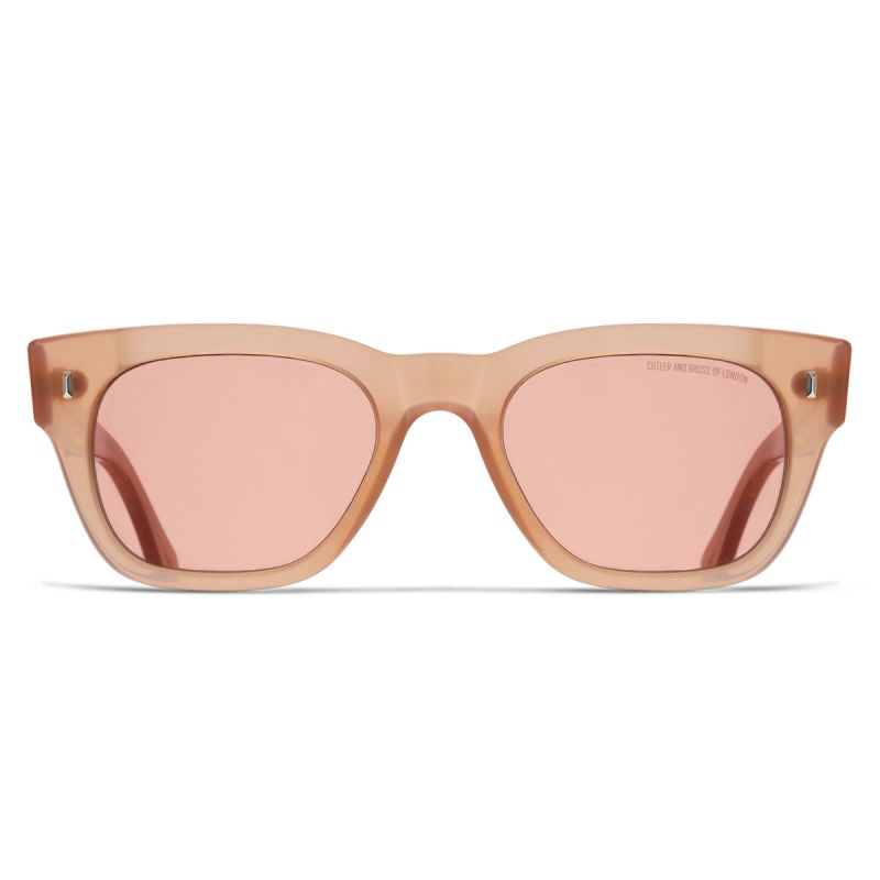 0772V2 Square Sunglasses-Opal Peach