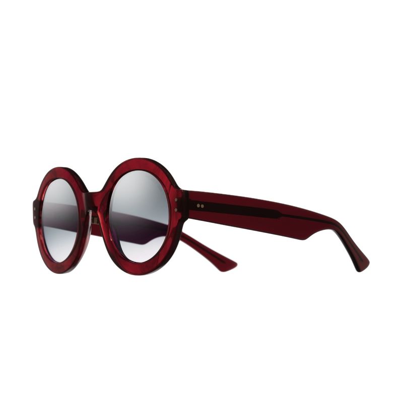 1377 Round Sunglasses-Red Mini