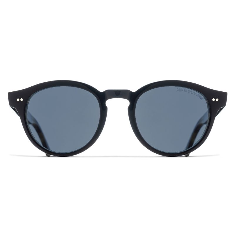 1378 Round Sunglasses-Black on Camo