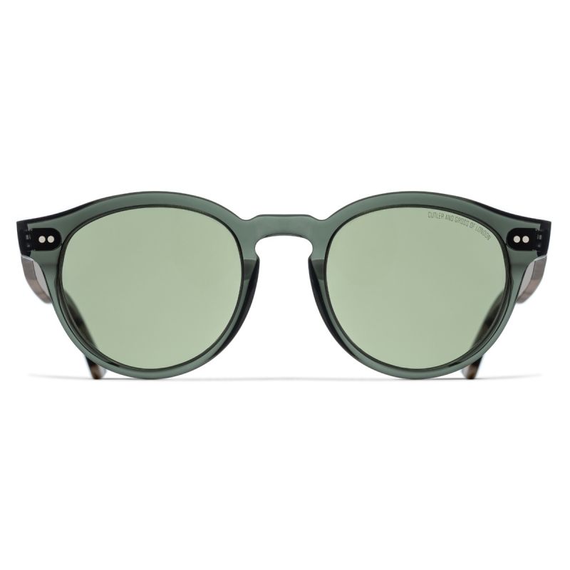 1378 Round Sunglasses-Aviator Blue