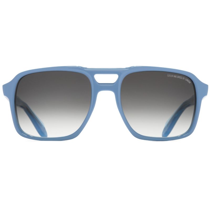 1394 Colour Studio Aviator Sunglasses-Solid Light Blue